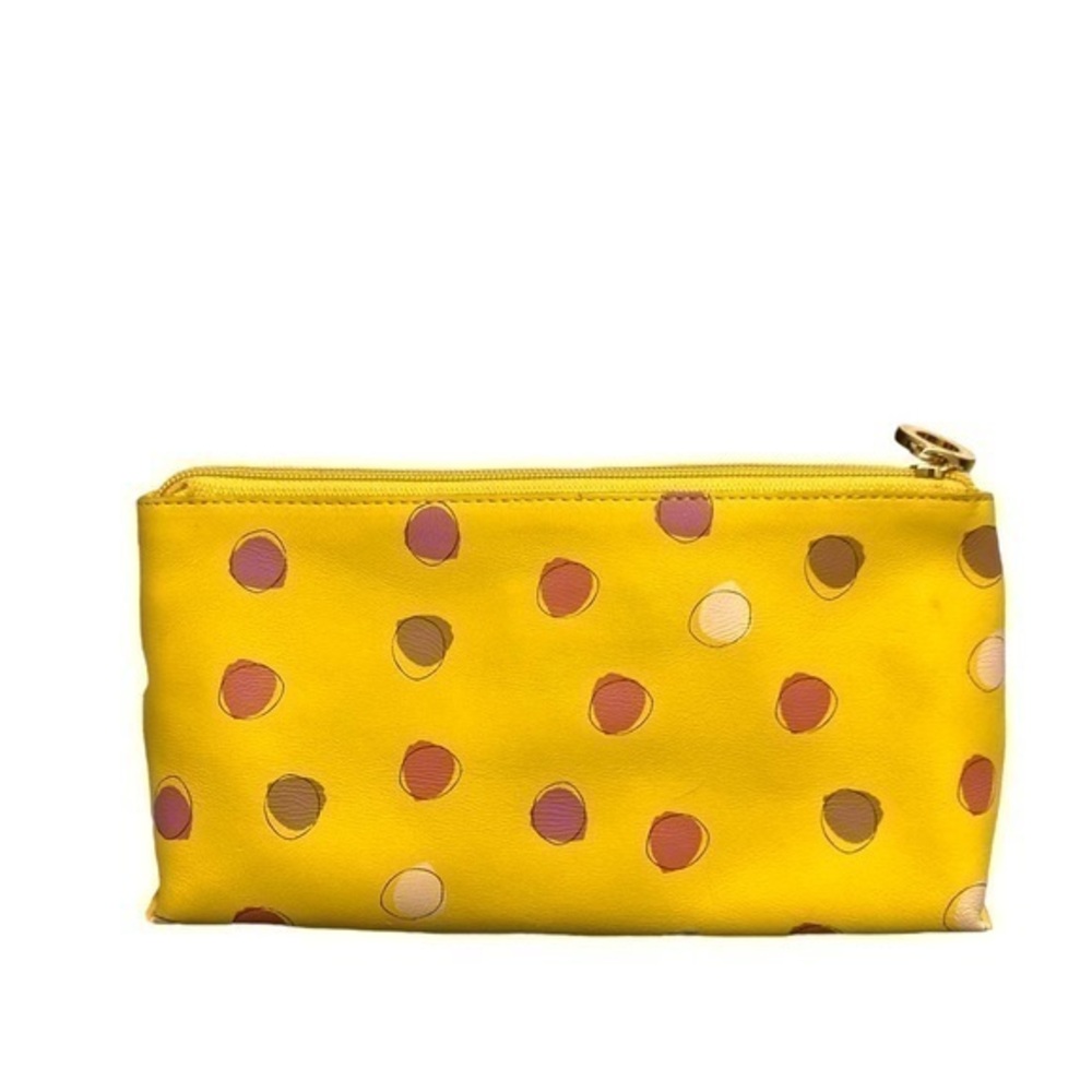 Furla yellow clutch bag